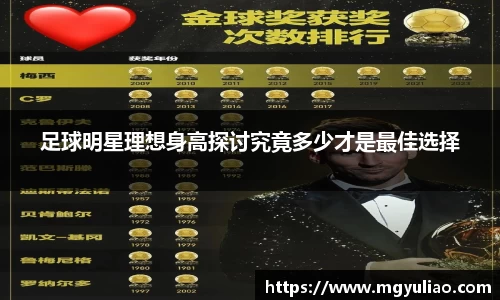 足球明星理想身高探讨究竟多少才是最佳选择